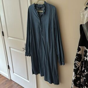 Boden denim shift dress